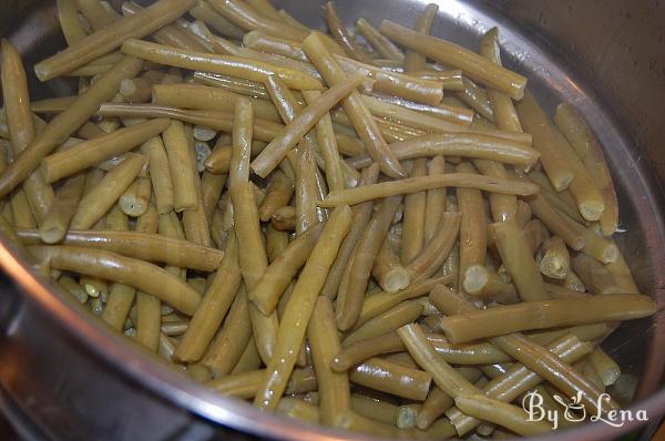 Green Beans with Eggs - Step 1