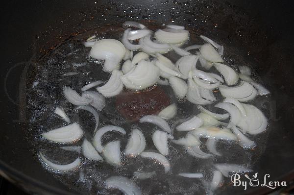 Green Beans with Eggs - Step 2