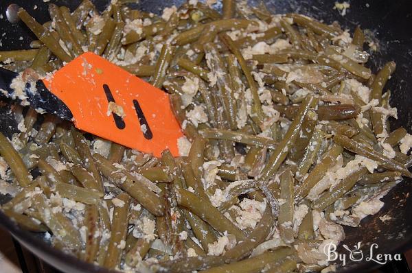 Green Beans with Eggs - Step 5