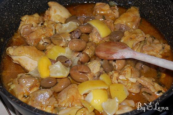 Easy Chicken Tagine with Olives and Preserved Lemon - Step 14