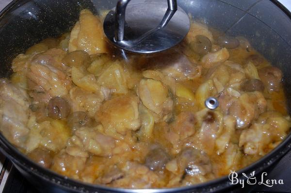 Easy Chicken Tagine with Olives and Preserved Lemon - Step 15