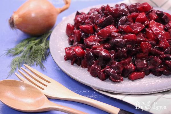 Easy Beetroot Sauteed with Beans