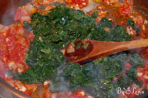 Chickpeas with Spinach - Step 5