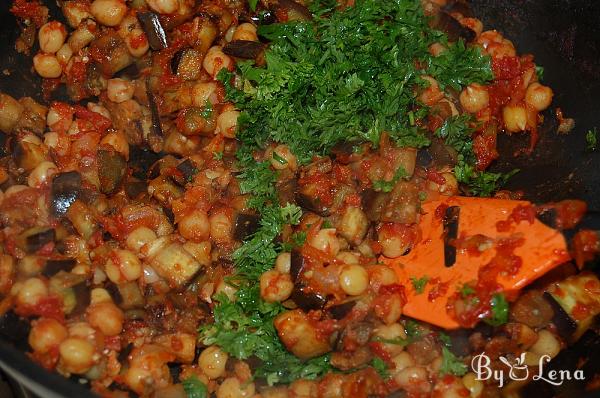 Aubergine and Chickpea Stew - Step 8