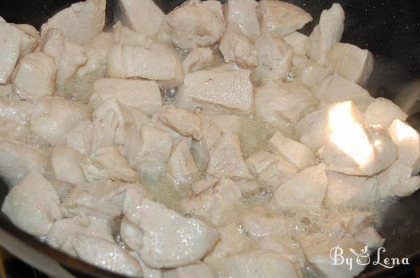 Sauteed Celery Root with Chicken - Step 4