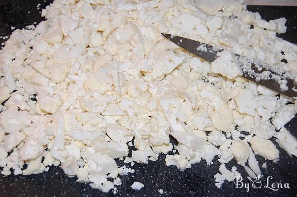 Pan-Roasted Cauliflower with Peas - Step 2