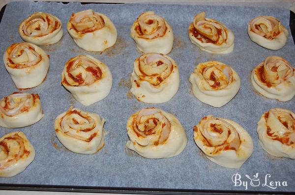 Ham and Cheese Pinwheels - Step 9