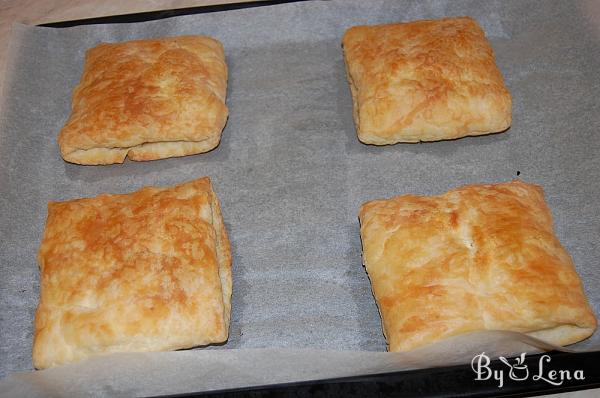 Puff Pastry Cheese Pockets - Step 16