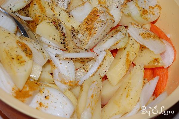 Oven-Baked Lamb with Vegetables - Step 10