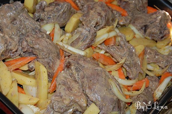 Oven-Baked Lamb with Vegetables - Step 11