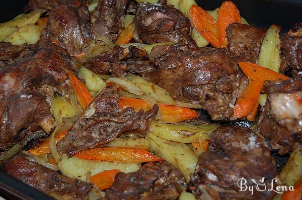 Oven-Baked Lamb with Vegetables - Step 12