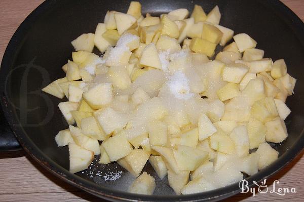 Milopitakia - Greek Apple Stuffed Vegan Biscuits - Step 2