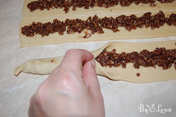 Mucenici - Moldavian Pastries Filled With Walnuts - Step 12