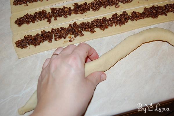 Mucenici - Moldavian Pastries Filled With Walnuts - Step 13