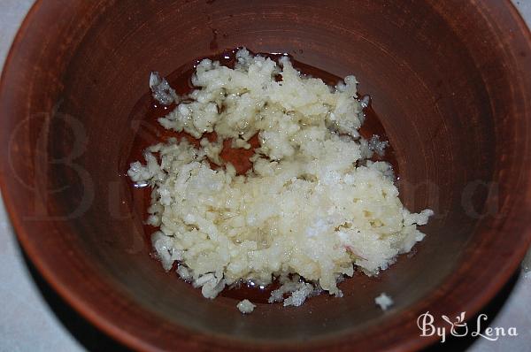 Romanian Garlic Sauce - Mujdei - Step 3