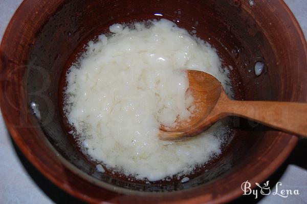 Romanian Garlic Sauce - Mujdei - Step 5