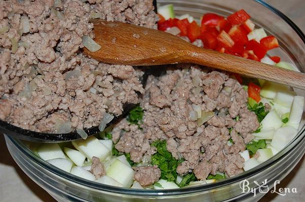 Meat Zucchini Casserole - Step 7