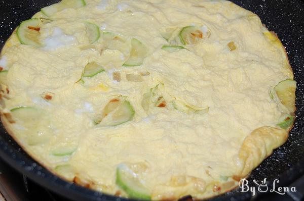Zucchini Cheese Omelette - Step 5