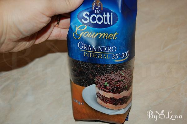 Black Rice with Vegetables - Step 1
