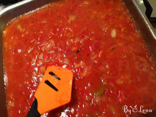 Romanian Chicken Stew - Ostropel - Step 7