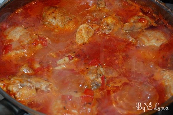 Romanian Chicken Stew - Ostropel - Step 9