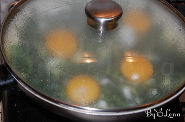 Creamed Spinach with Eggs - Step 5