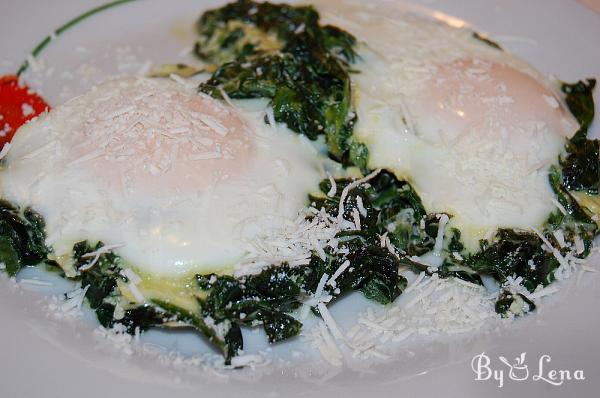 Creamed Spinach with Eggs - Step 7