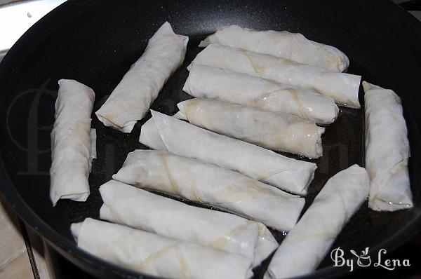 Chinese Spring Rolls With Shrimp and Vegetables - Step 16