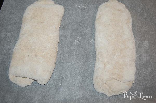 Easy No-Knead Ciabatta Bread - Step 10