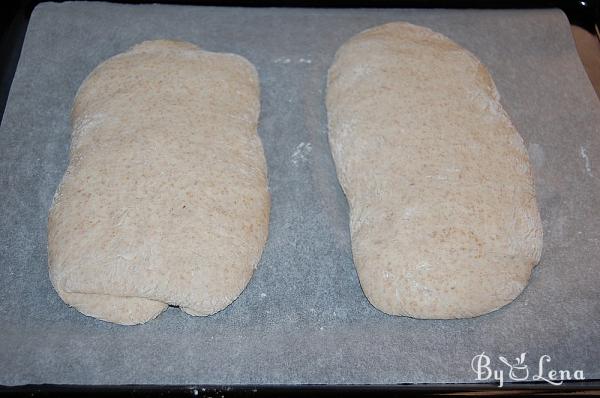 Easy No-Knead Ciabatta Bread - Step 11