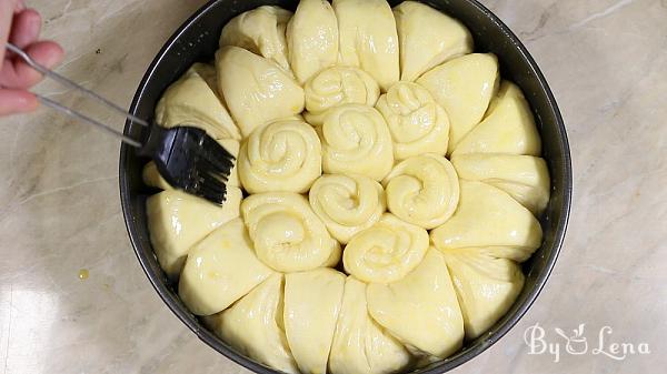 Serbian Pogaca Butter Bread - Step 21