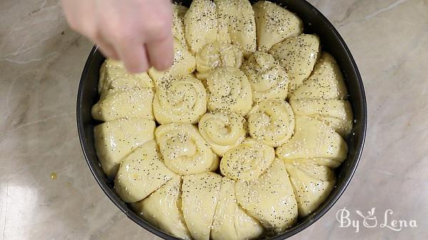 Serbian Pogaca Butter Bread - Step 22