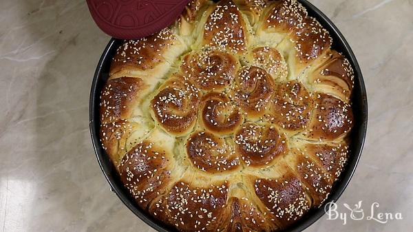 Serbian Pogaca Butter Bread - Step 23