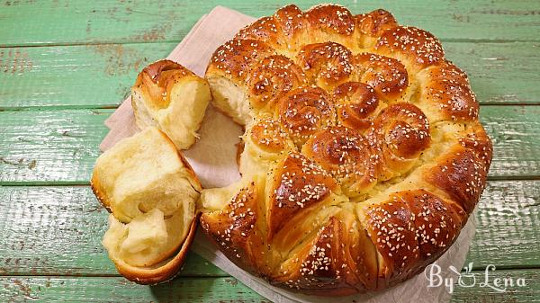 Serbian Pogaca Butter Bread - Step 25