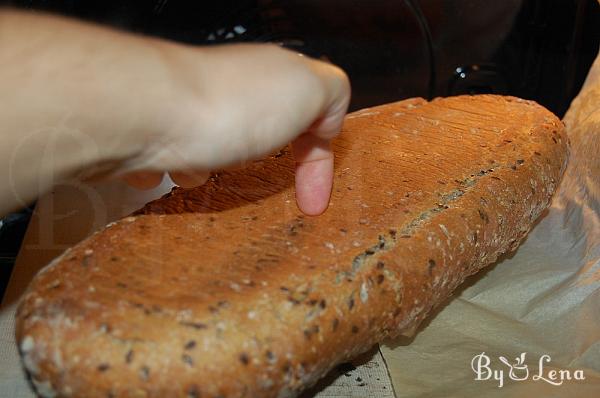 Flavoured Seeded Sourdough Bread - Step 11