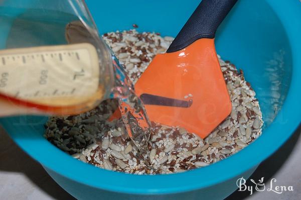 Flavoured Seeded Sourdough Bread - Step 3