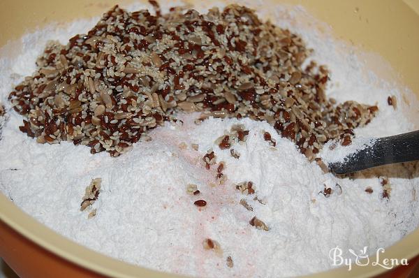 Flavoured Seeded Sourdough Bread - Step 5