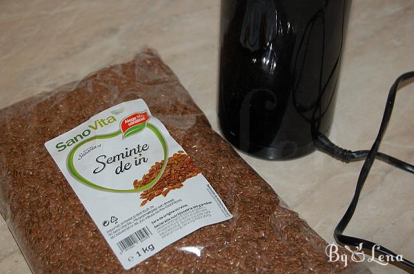 Low Carb Flax Seed Bread - Step 1