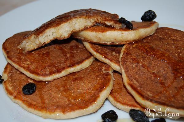 Cinnamon Oatmeal Pancakes 