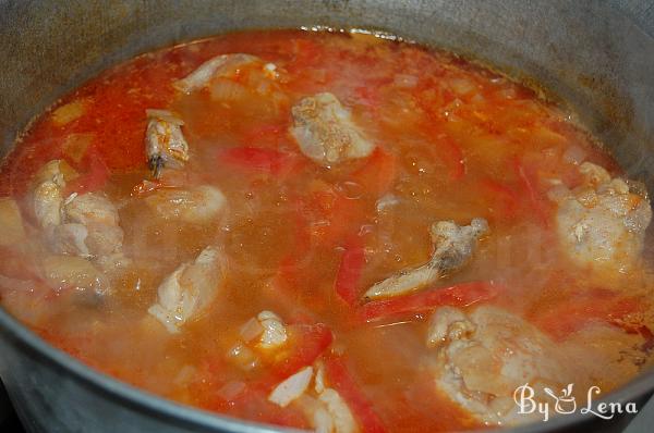 Chicken Paprikash with Dumplings - Step 10