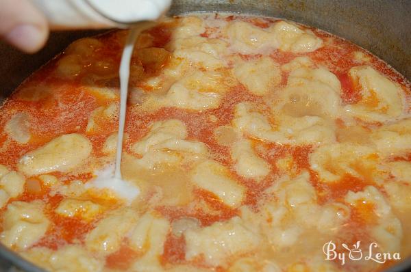 Chicken Paprikash with Dumplings - Step 17