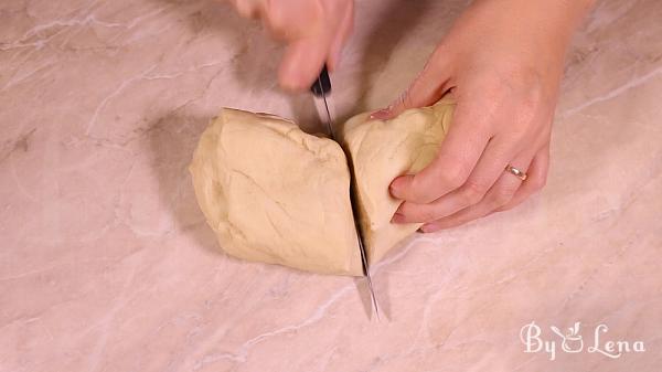 Pasca - Romanian Easter Bread with Cheese Filling - Step 15