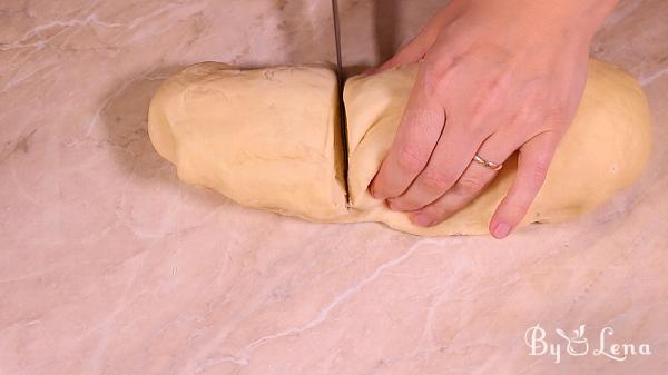 Pasca - Romanian Easter Bread with Cheese Filling - Step 9