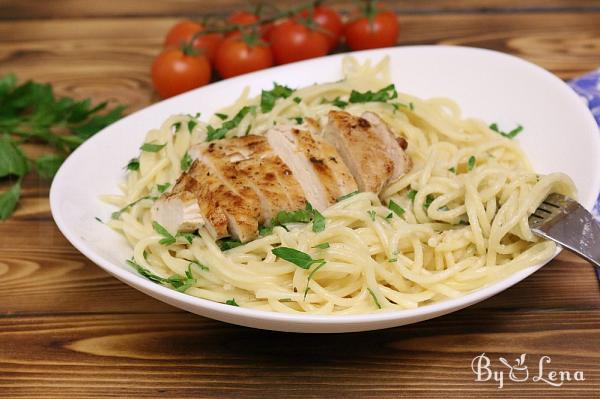 Chicken Alfredo Pasta - Step 14