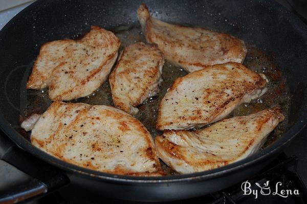 Chicken Alfredo Pasta - Step 3