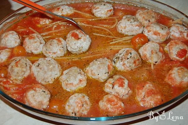 Easy Meatball Pasta Bake  - Step 7