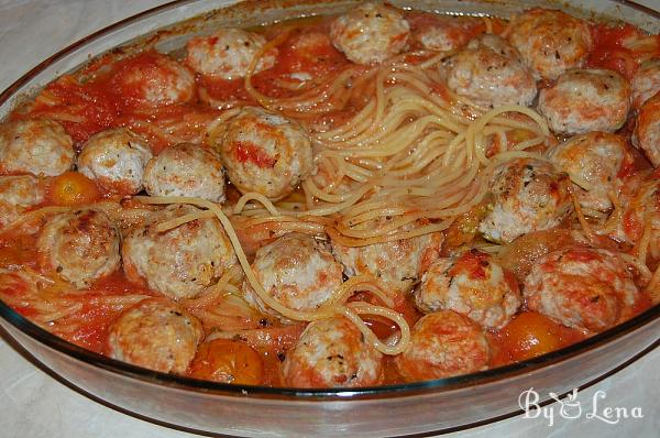 Easy Meatball Pasta Bake  - Step 8