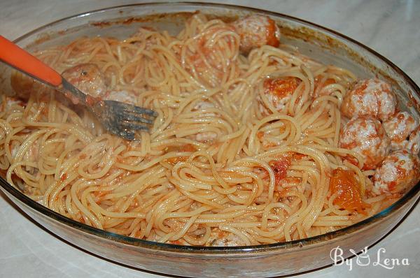 Easy Meatball Pasta Bake  - Step 9