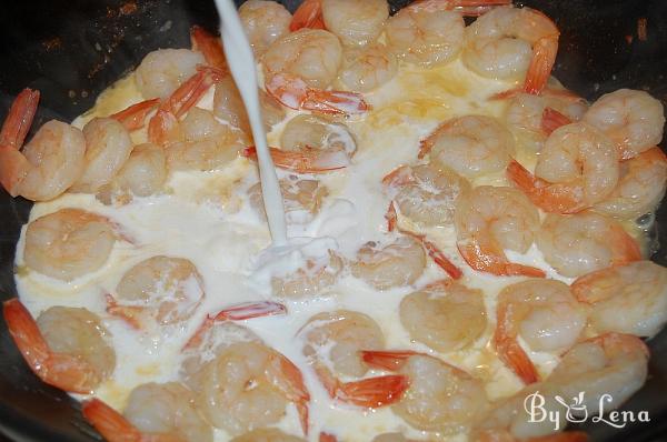 Creamy Shrimp Pasta - Step 5