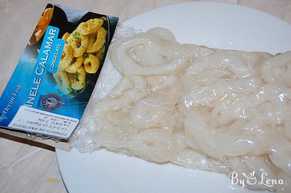 Squid Tomato Pasta - Step 1